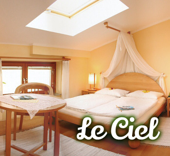 Himmelbettzimmer Le Ciel mit Elfen-Doppelbett